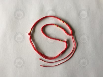 Red thick lucky necklace